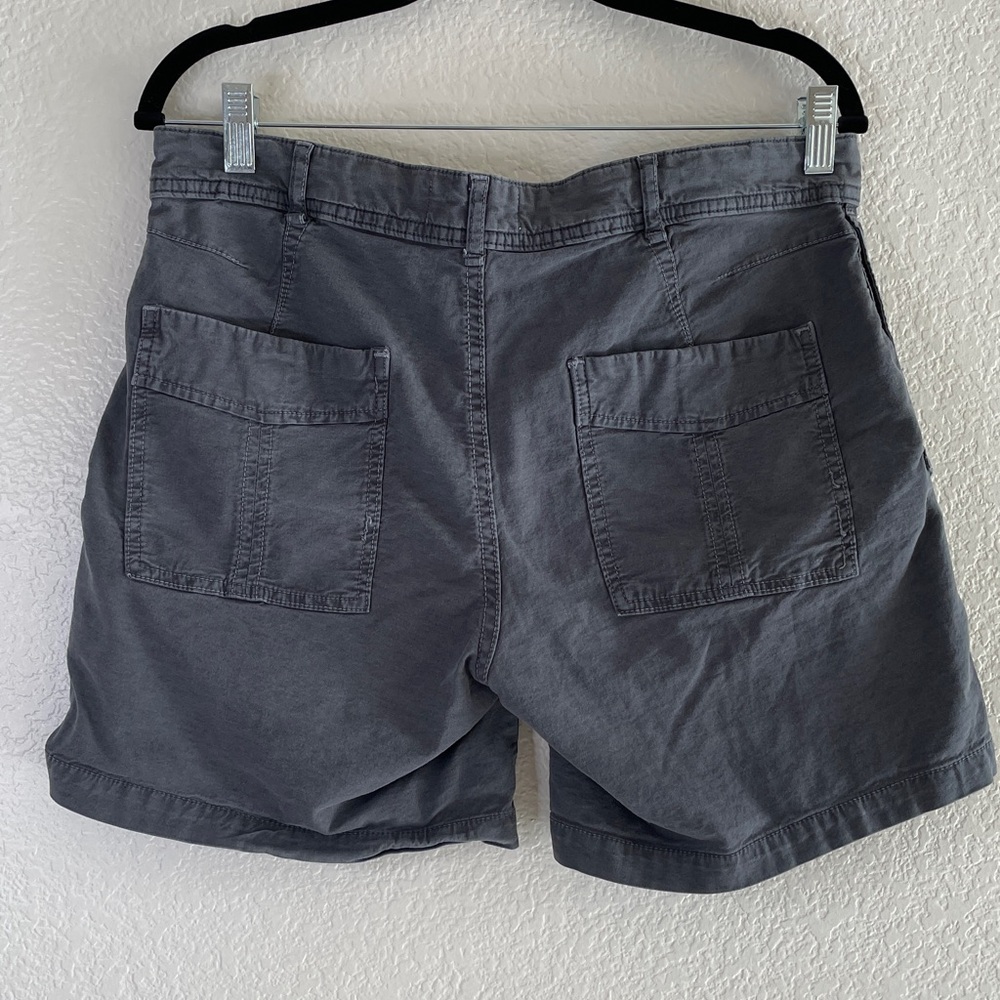 Anthropologie Charcoal Cargo Shorts the Wanderer size 28 - Picture 5 of 5